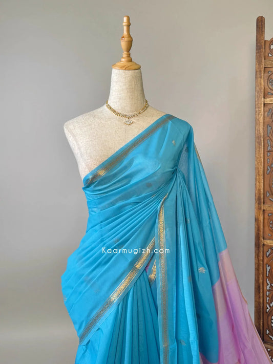 Aahana - Blue - Kaarmugizh