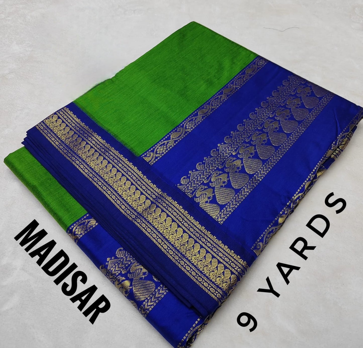 Rudhra | 9-Yard Semi Silk Saree 15 - Kaarmugizh