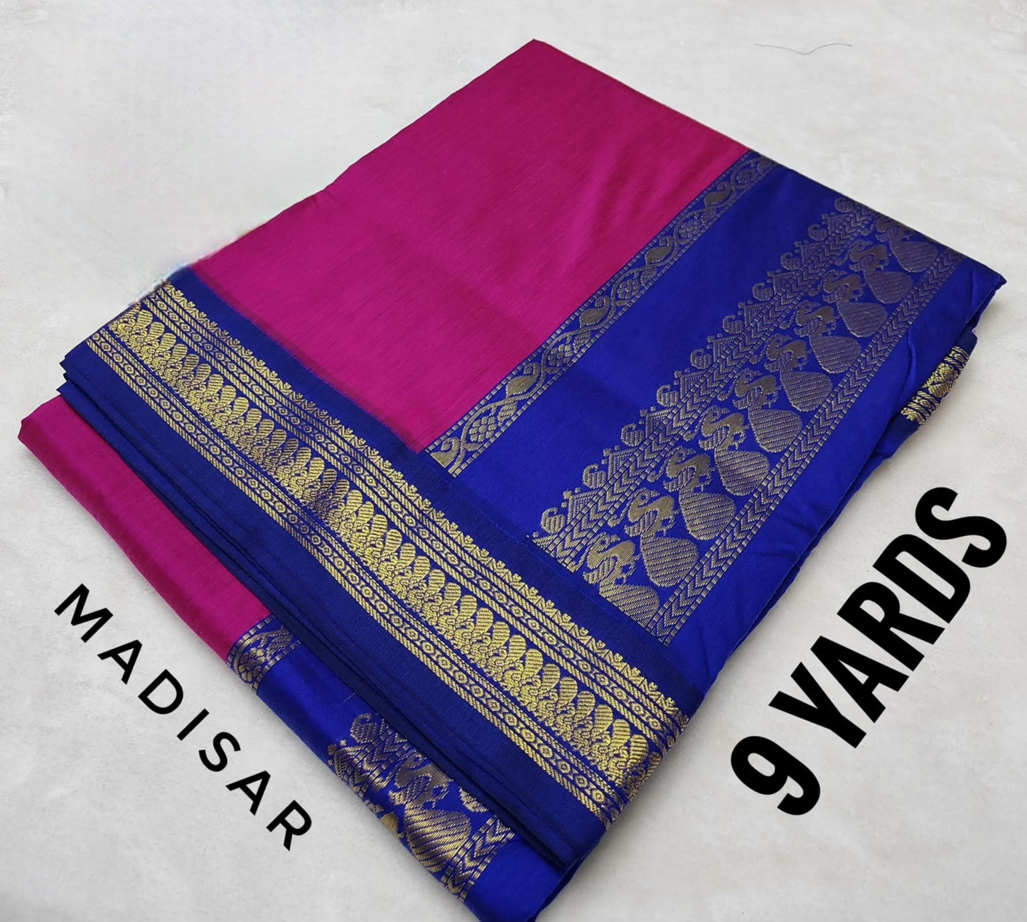 Rudhra | 9-Yard Semi Silk Saree 11 - Kaarmugizh