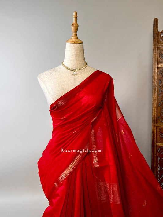 Aahana - Red - Kaarmugizh