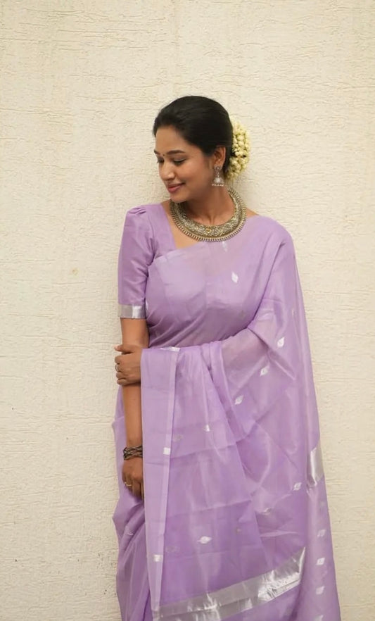 Nayanthara Lilac Look - Kaarmugizh