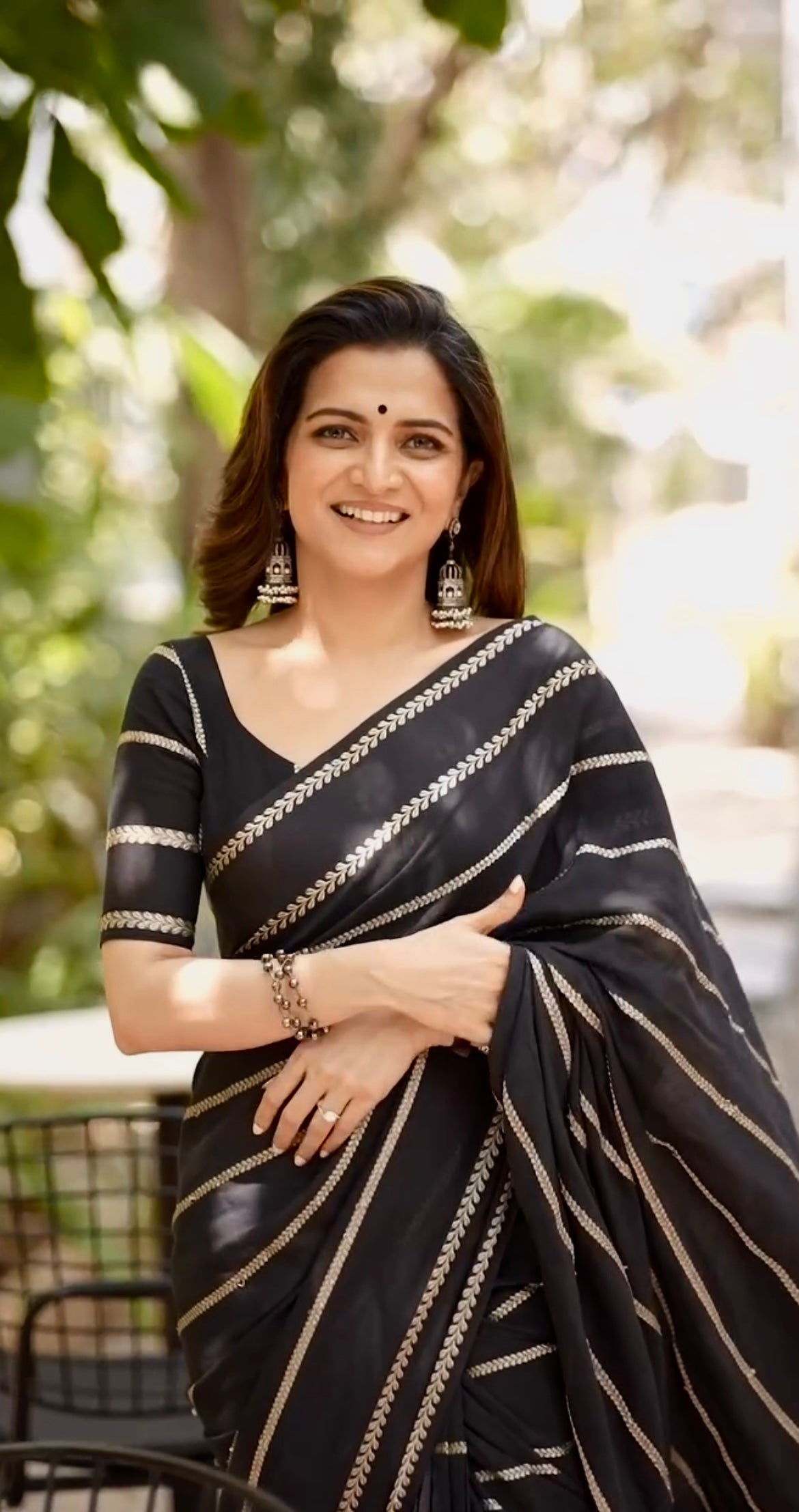DD Black Saree