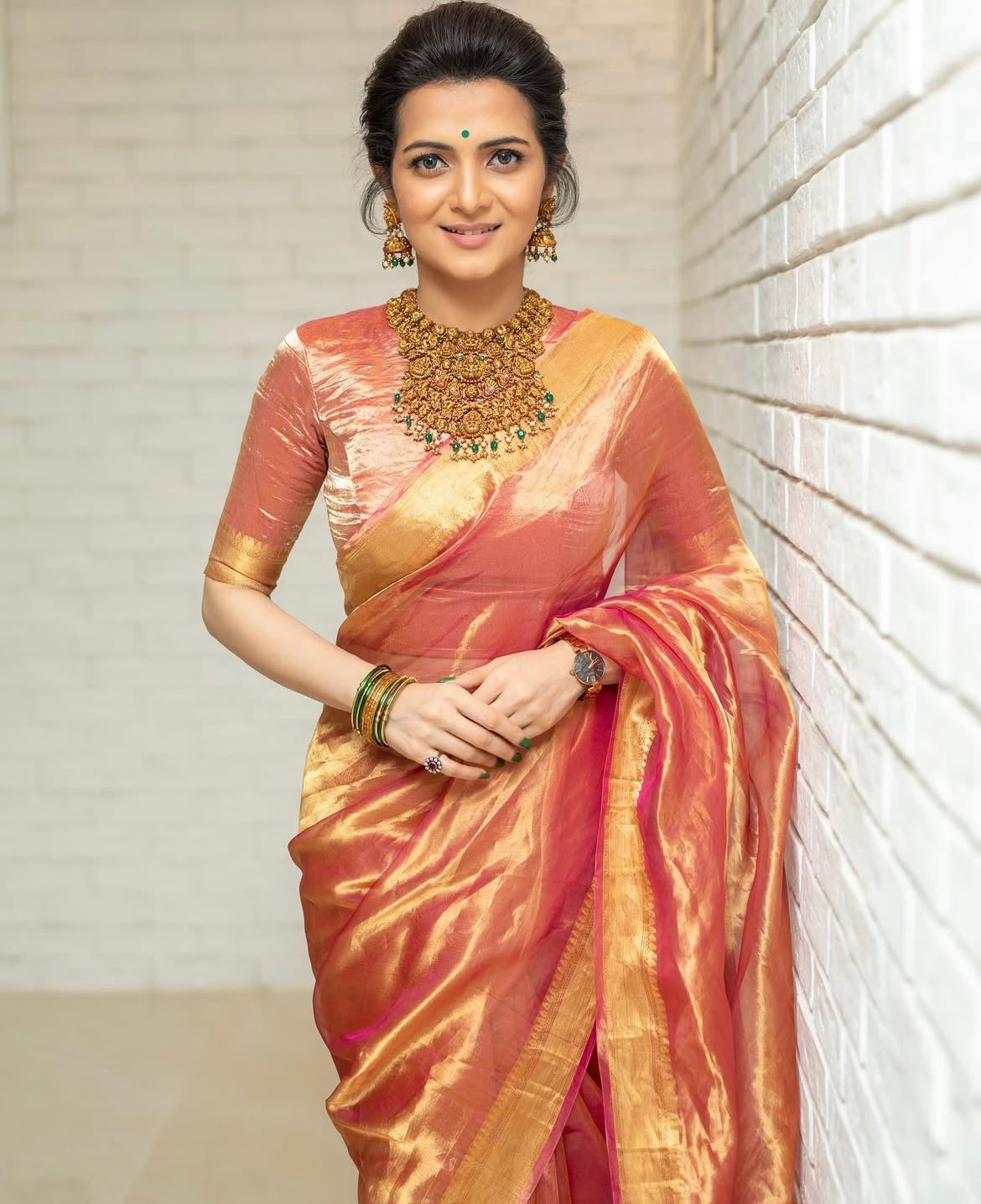 DD Coral Saree