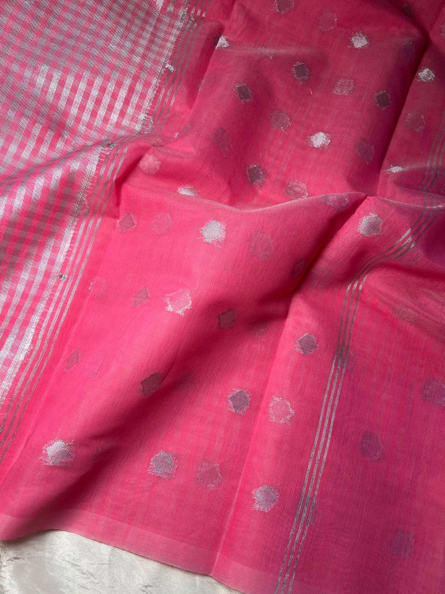 Nayanthara Check - Pastel Pink