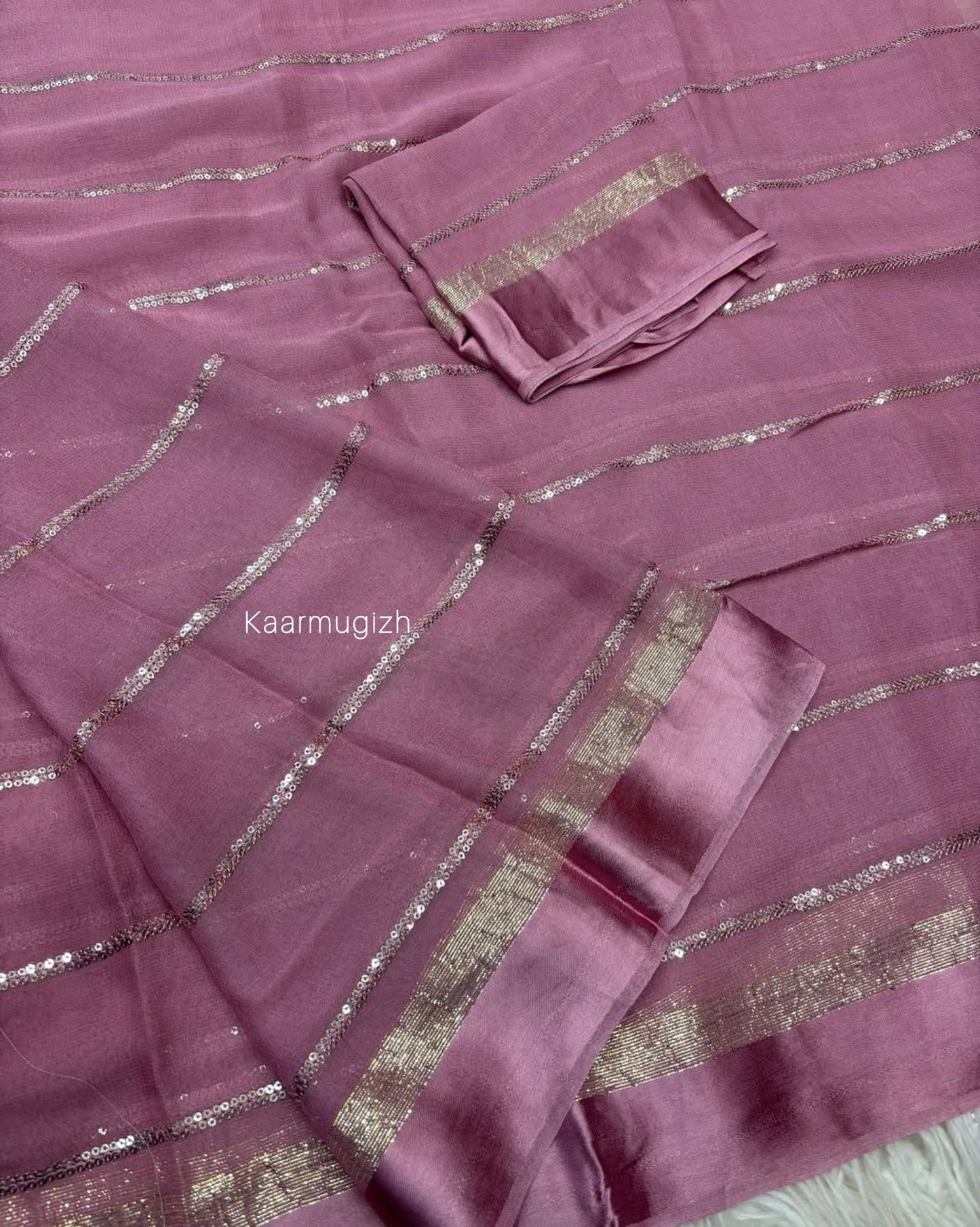 Elegant Shimmer - Lilac Blush