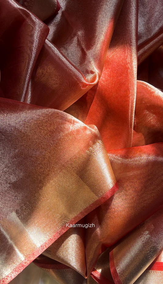 DD Coral Saree - Kaarmugizh