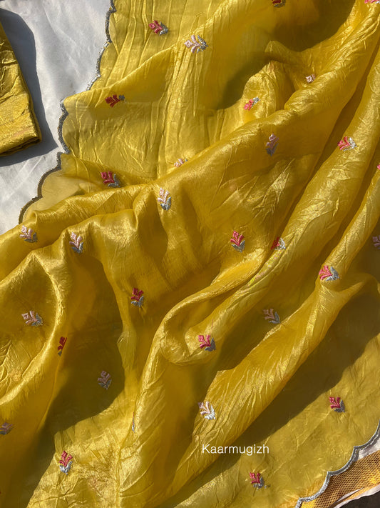 Sahana - Yellow - Kaarmugizh