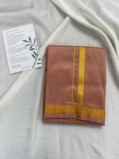 Semi-Silk Veshti (copper)