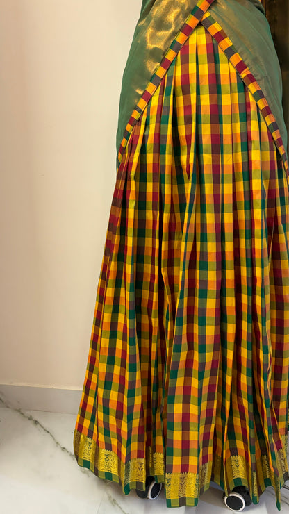 Yazhini - Semi-Silk Halfsaree