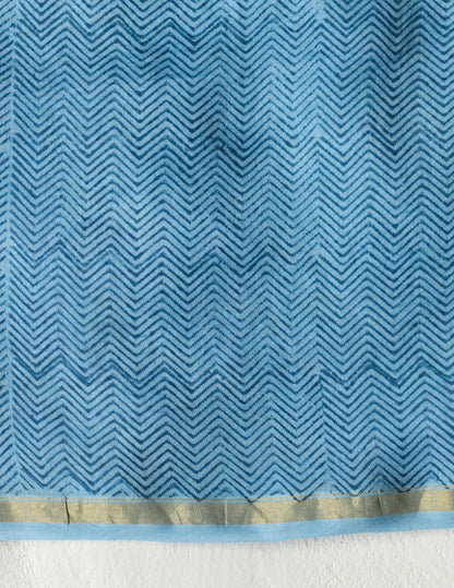 Pavani – Blue Elephant Motifs