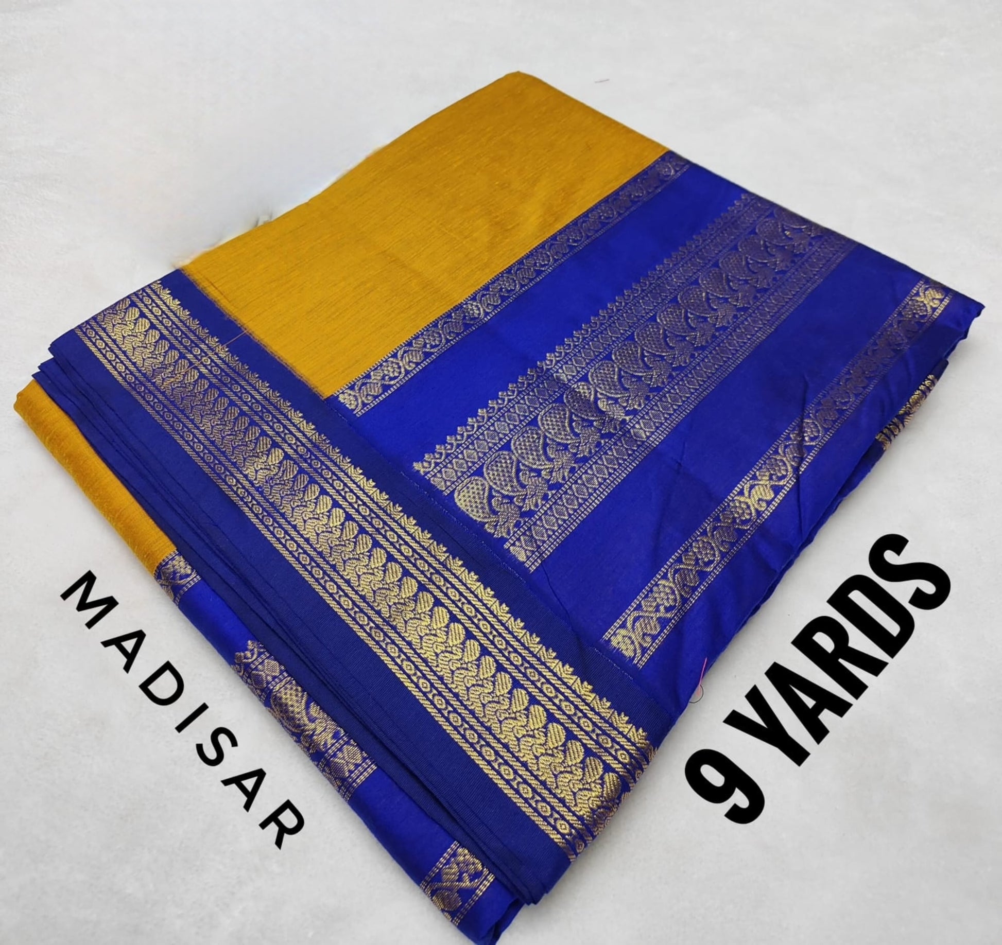 Rudhra | 9-Yard Semi Silk Saree 01 - Kaarmugizh