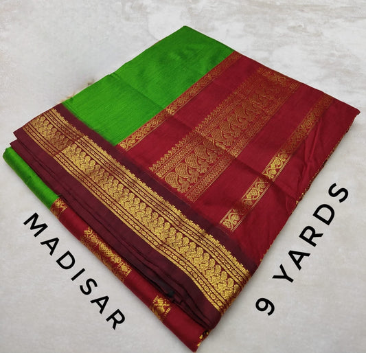 Rudhra | 9-Yard Semi Silk Saree 03 - Kaarmugizh