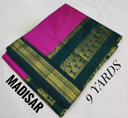 Rudhra | 9-Yard Semi Silk Saree 05 - Kaarmugizh