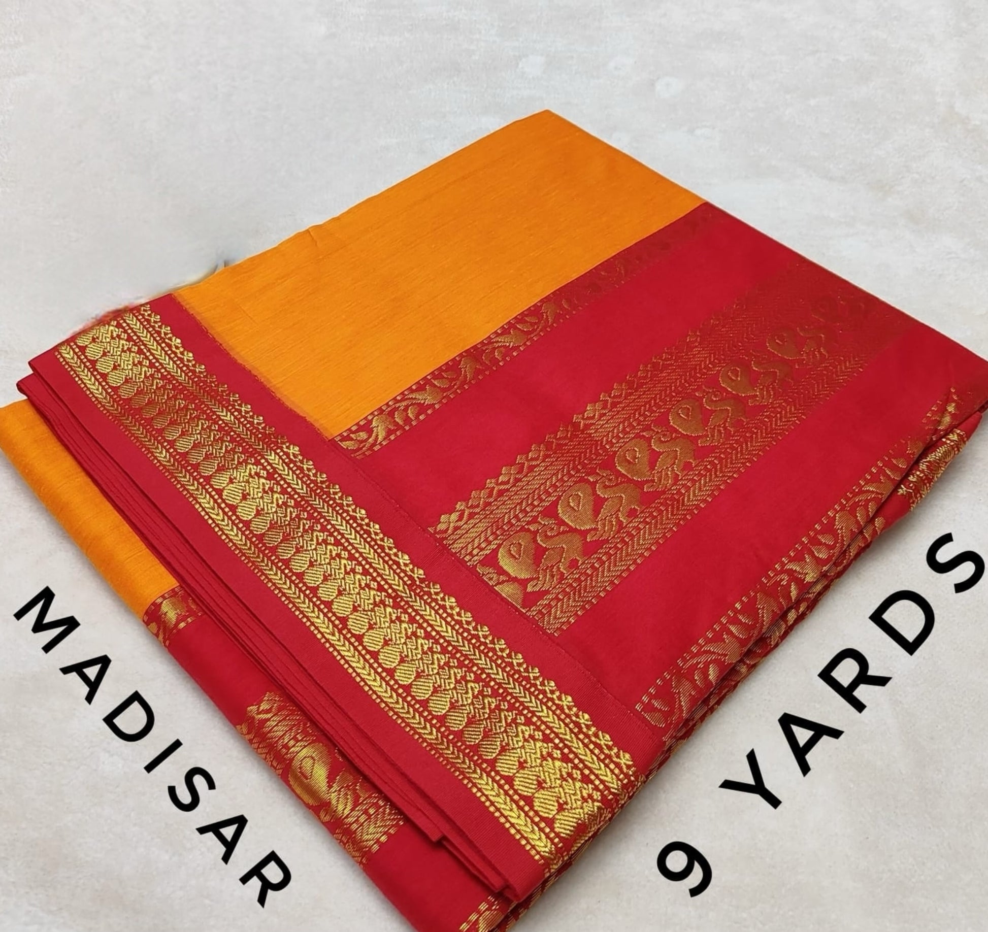 Rudhra | 9-Yard Semi Silk Saree 10 - Kaarmugizh