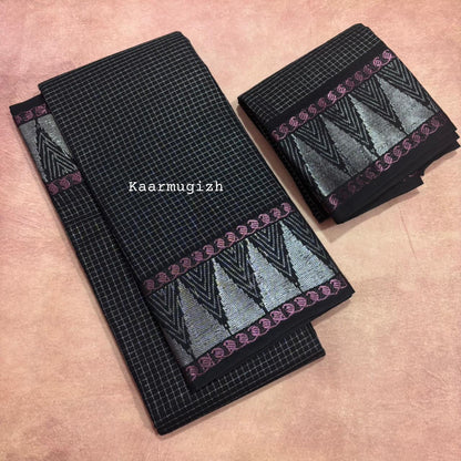 Vannam Checks Series - Purple - Kaarmugizh