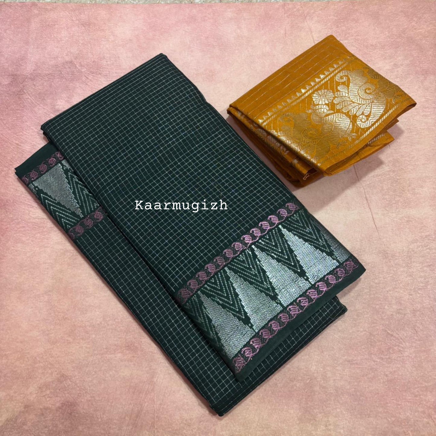 Vannam Checks Series - Purple - Kaarmugizh