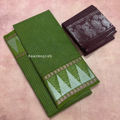 Vannam Checks Series - Purple - Kaarmugizh