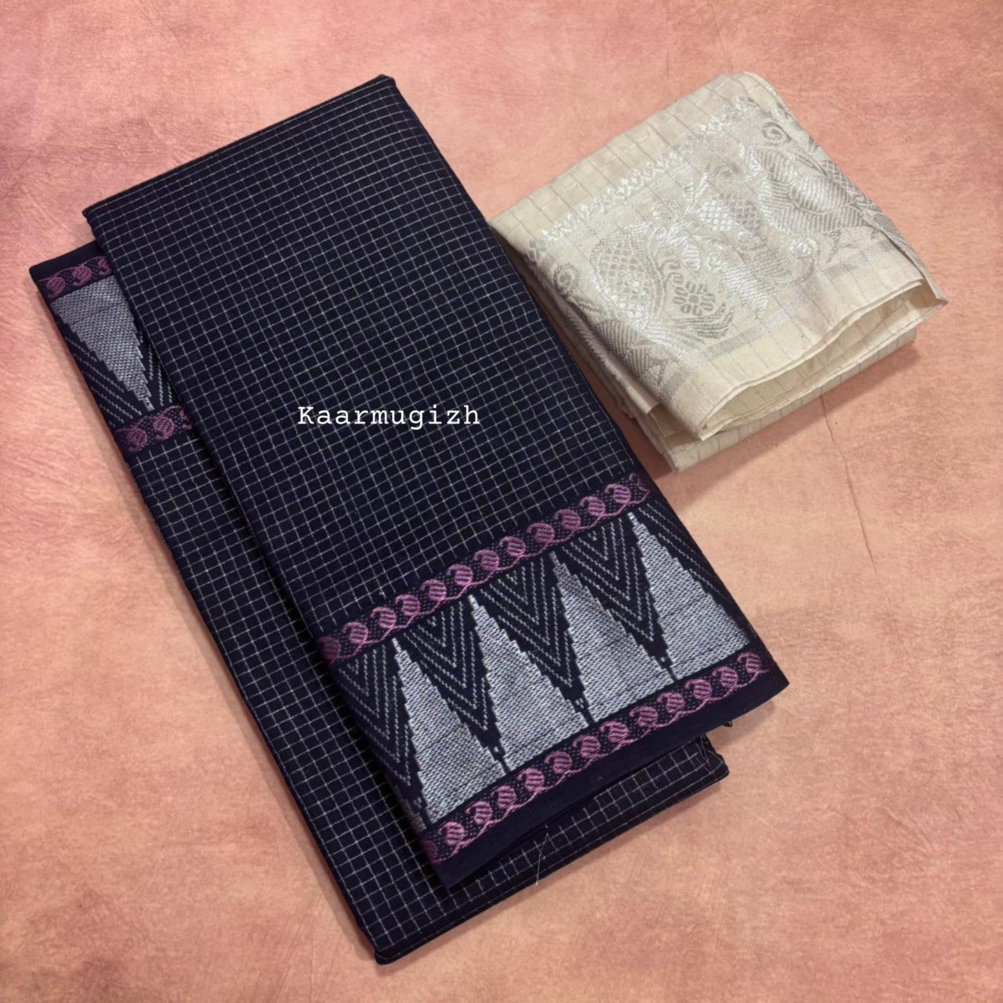 Vannam Checks Series - Purple - Kaarmugizh