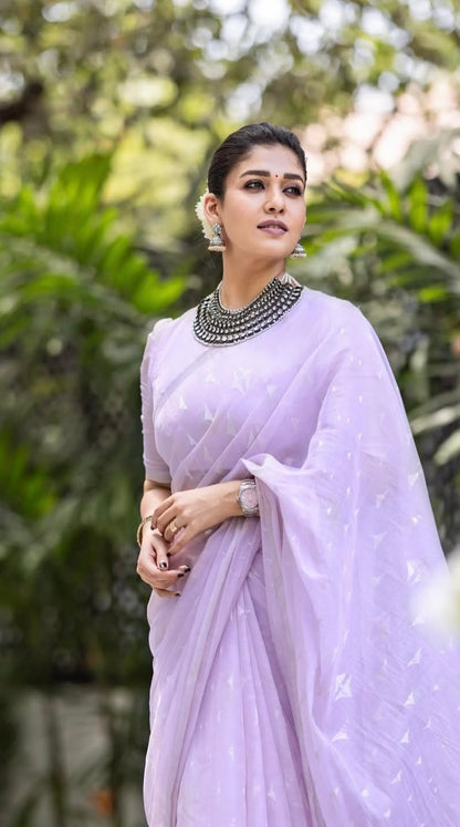 Nayanthara Lilac Look