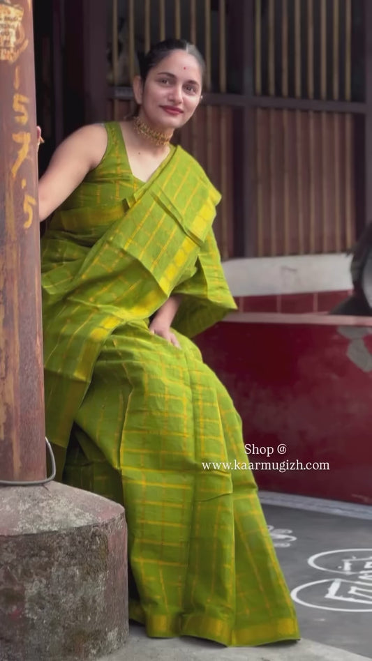 Vannam Checks Series - green