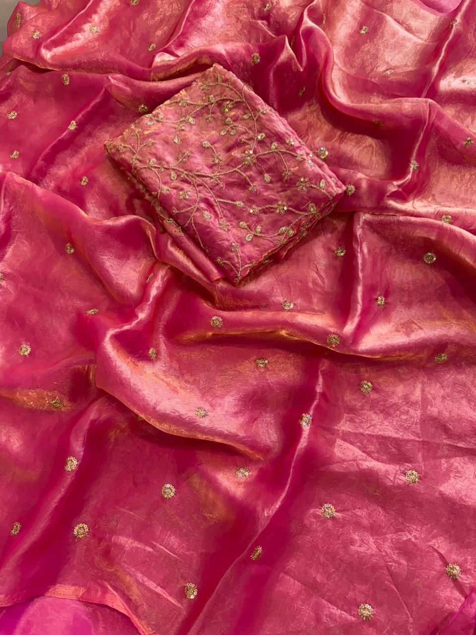 Sarah - Peach Pink - Kaarmugizh